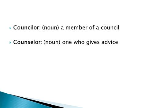 councilor noun .